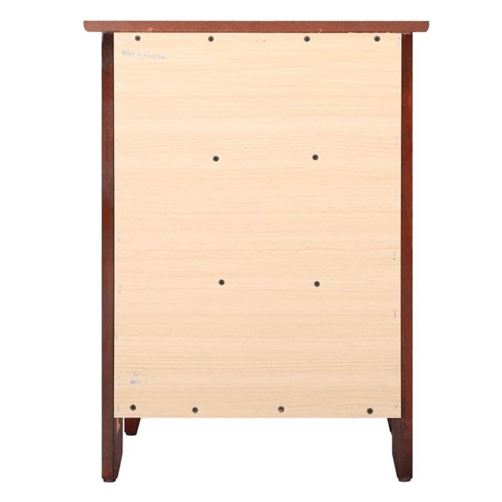 3-Drawer Solid Wood Nightstand S447