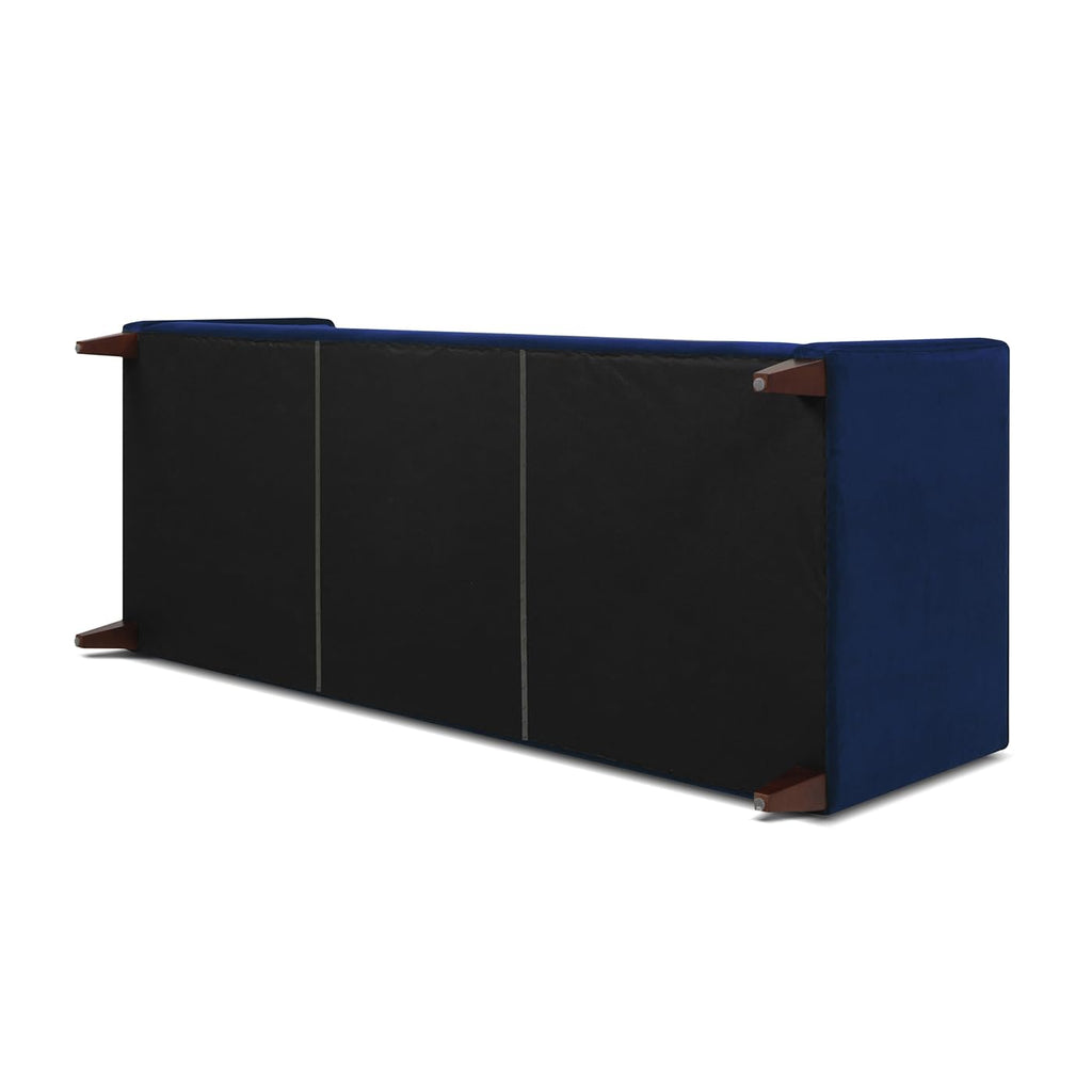 Navy Blue Velvet Tufted Sofa G989