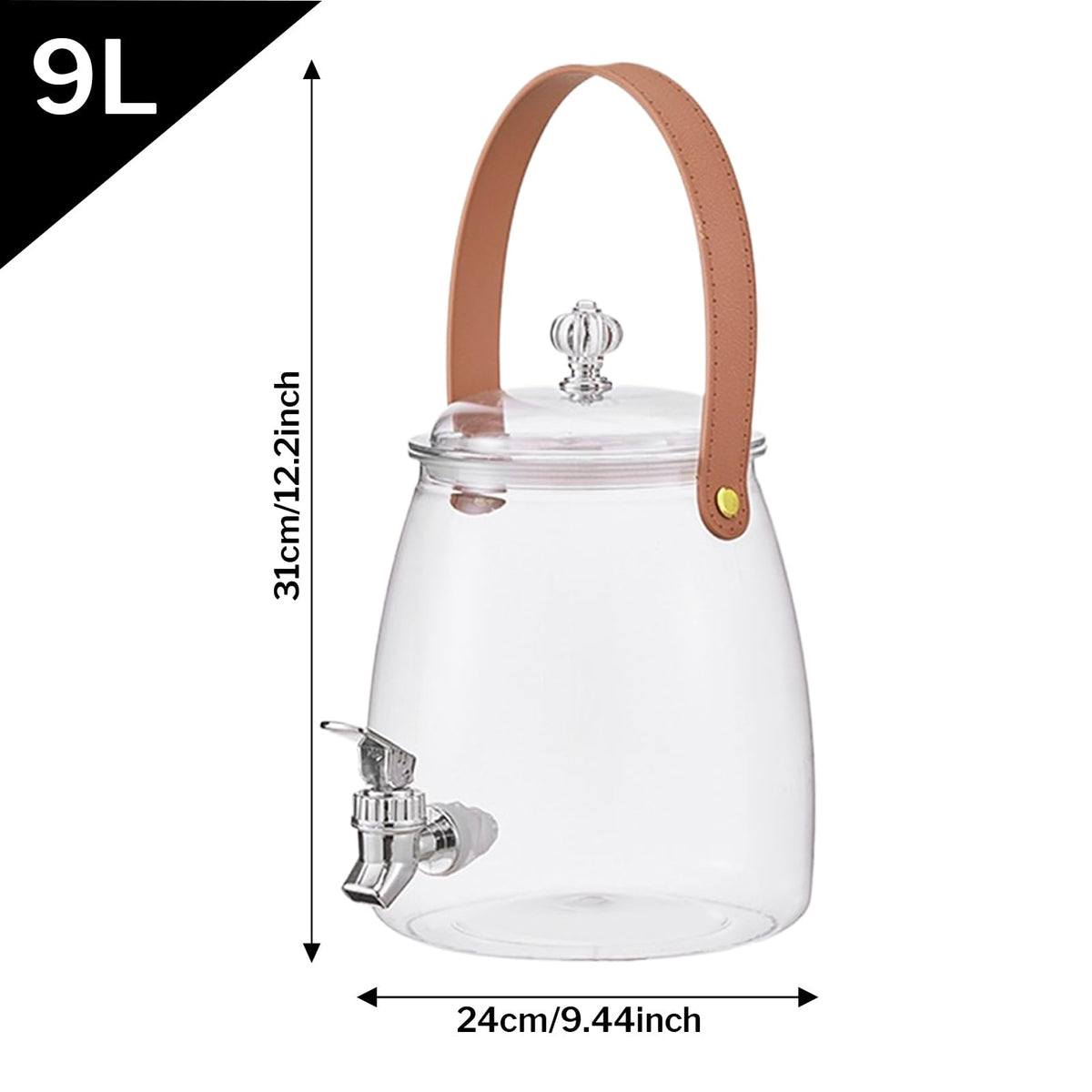 Food Grade Large Capacity Water Container with Spigot N112263