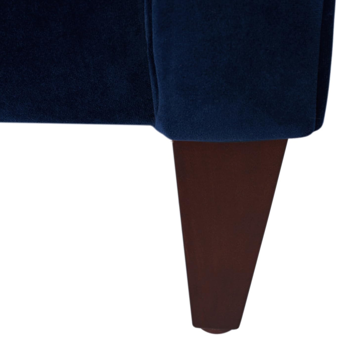 Navy Blue Velvet Tufted Sofa G989