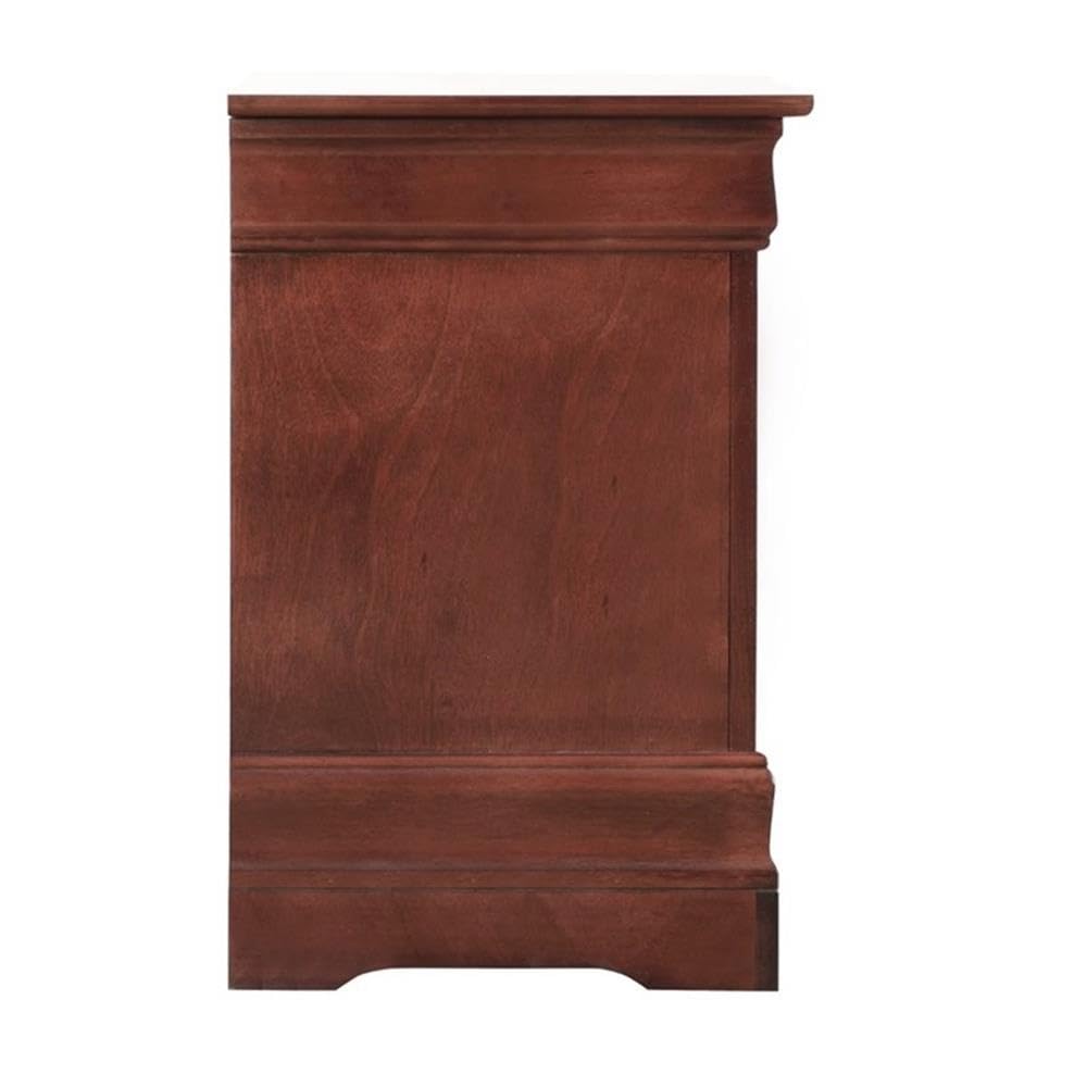 Set of 2 Queen Sleigh Bed and 2-Drawer Nightstand G990952