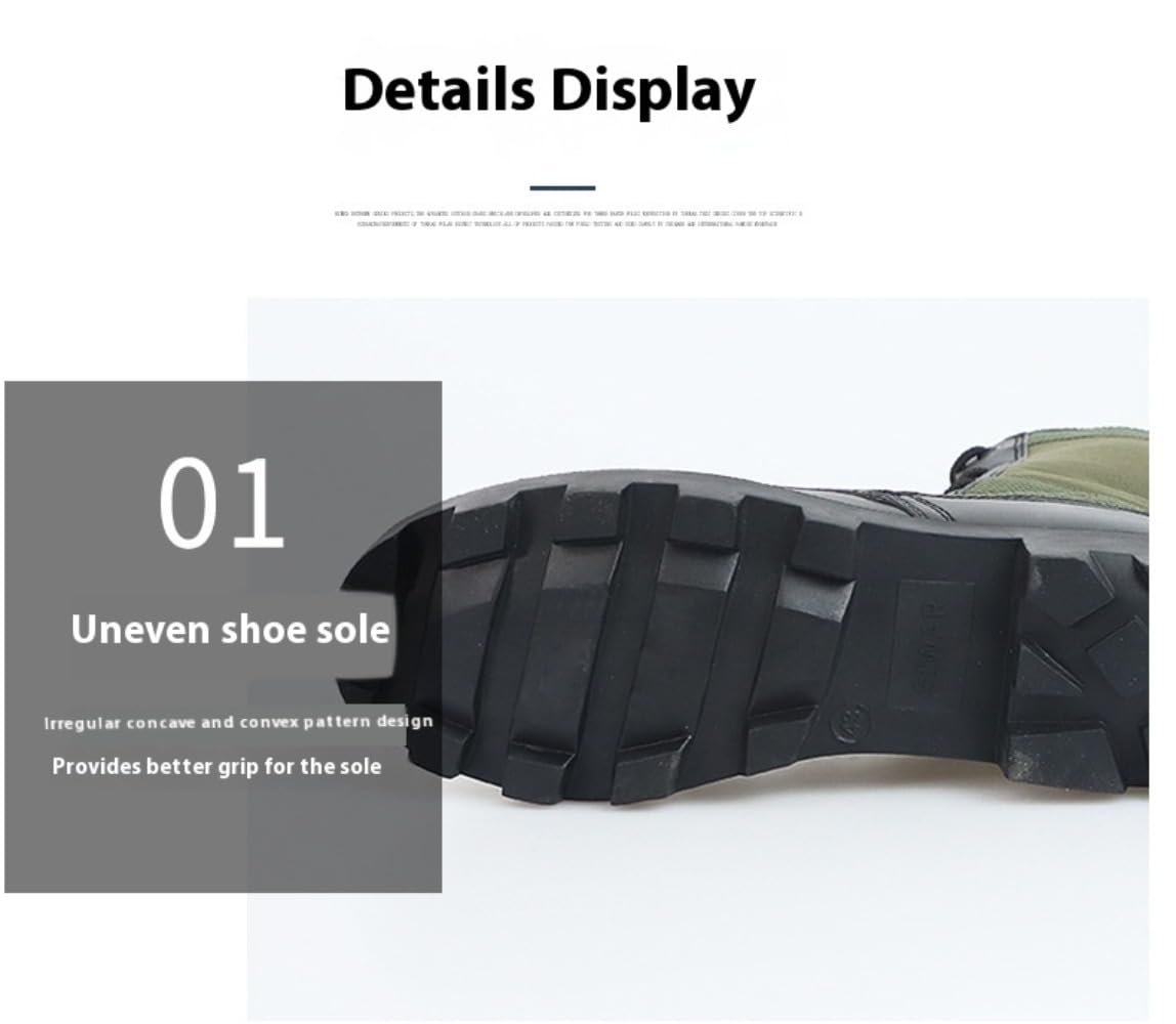 Lightweight Waterproof Leather Tactical Boots K93348