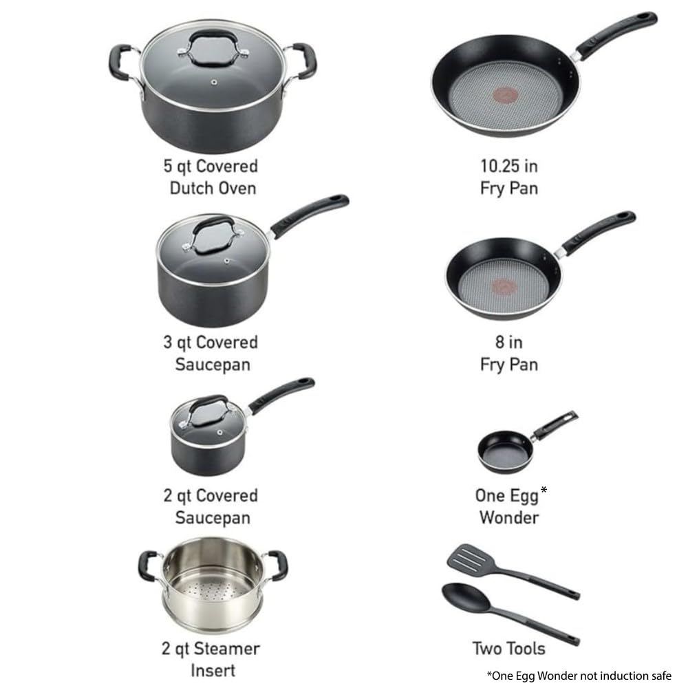 12 Piece Nonstick Cookware Set W51103