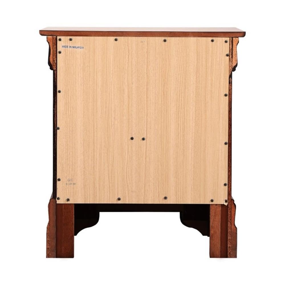 Set of 2 Queen Sleigh Bed and 2-Drawer Nightstand G990952
