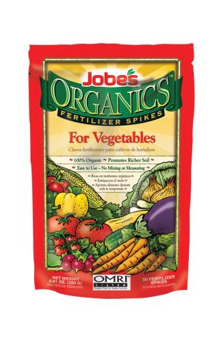 Organics Vegetable Fertilizer Spikes 50 Pack O882000