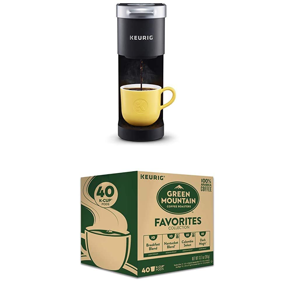 Single Serve Coffee Maker, 6 to 12 oz. Brew Sizes, Black R74182