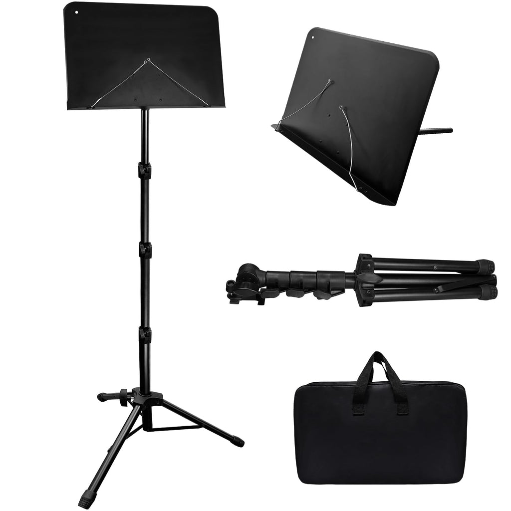 70IN Adjustable Sheet Music Stand with Carrying Bag T6097