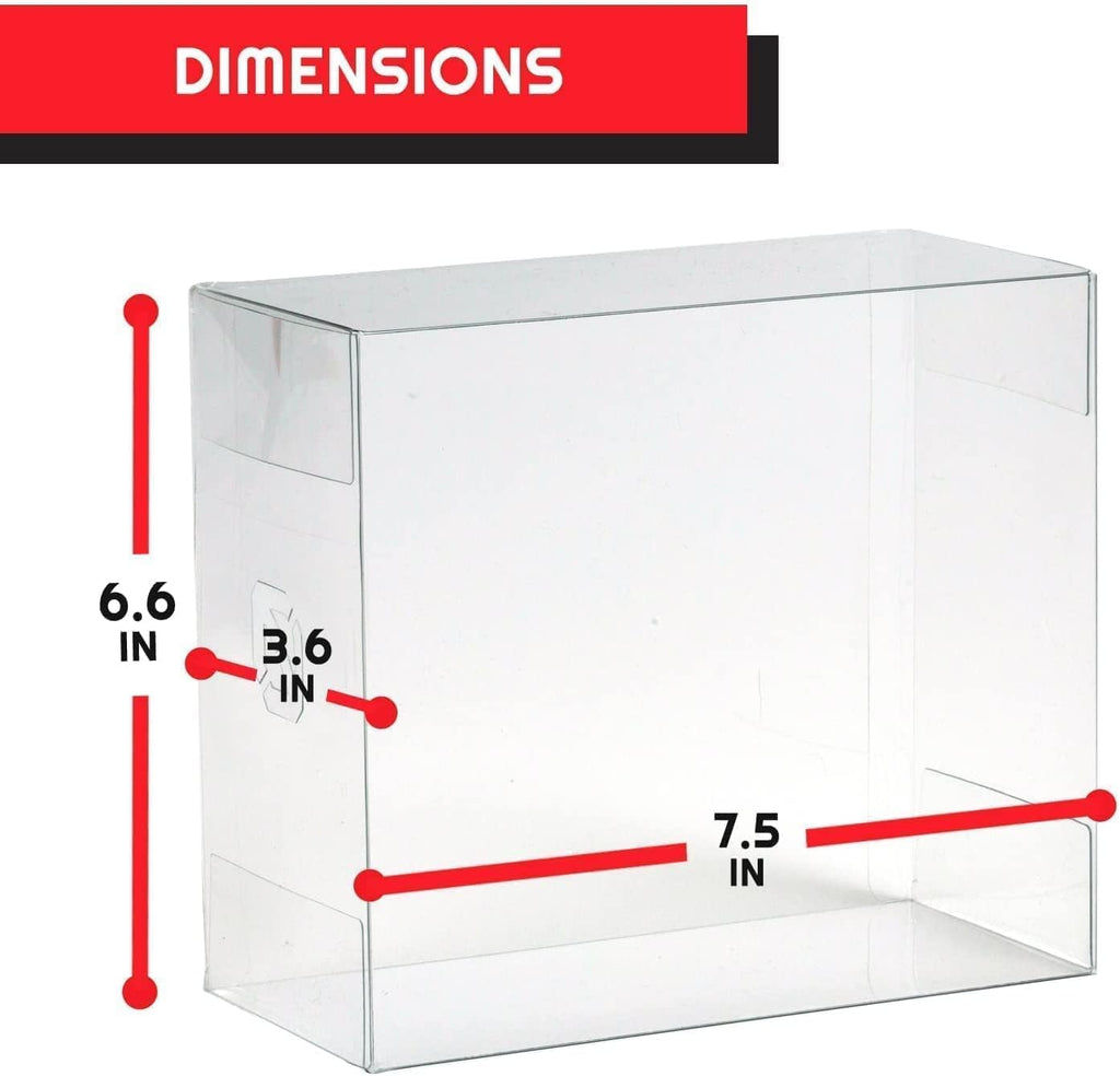 Clear PET Display Case 5-Pack + 2-Pack D910