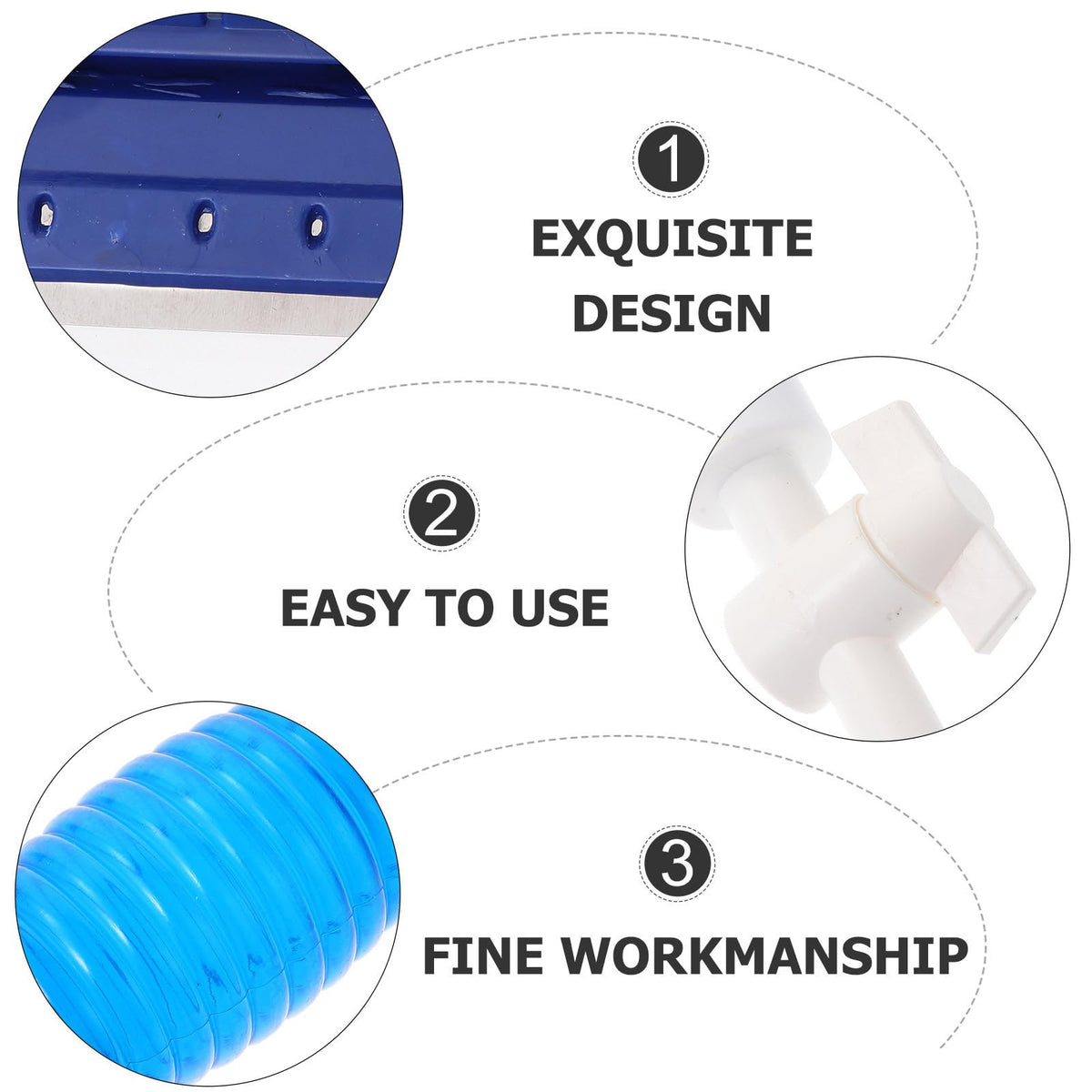 Fish Tank Water Changer Tool with Cleaning Brush Set L55900