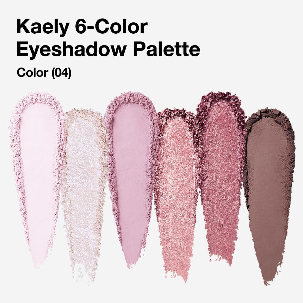 6 Colors Mini Rose Pink Eyeshadow Palette T971023