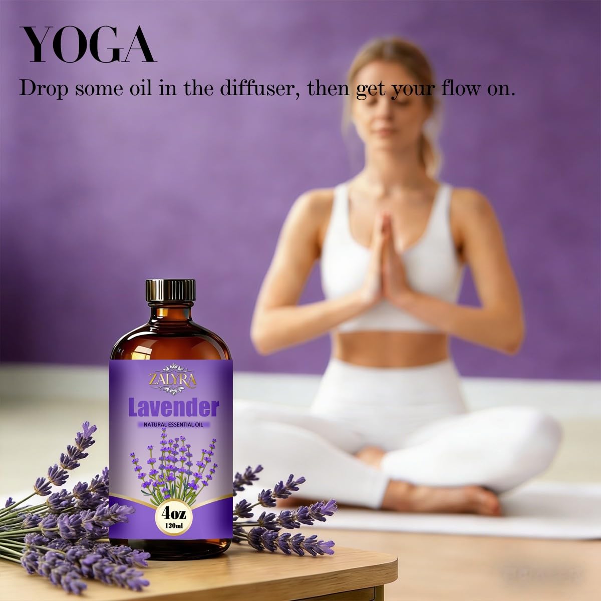Lavender Ocean Breeze Essential Oil 4 Fl Oz I427223