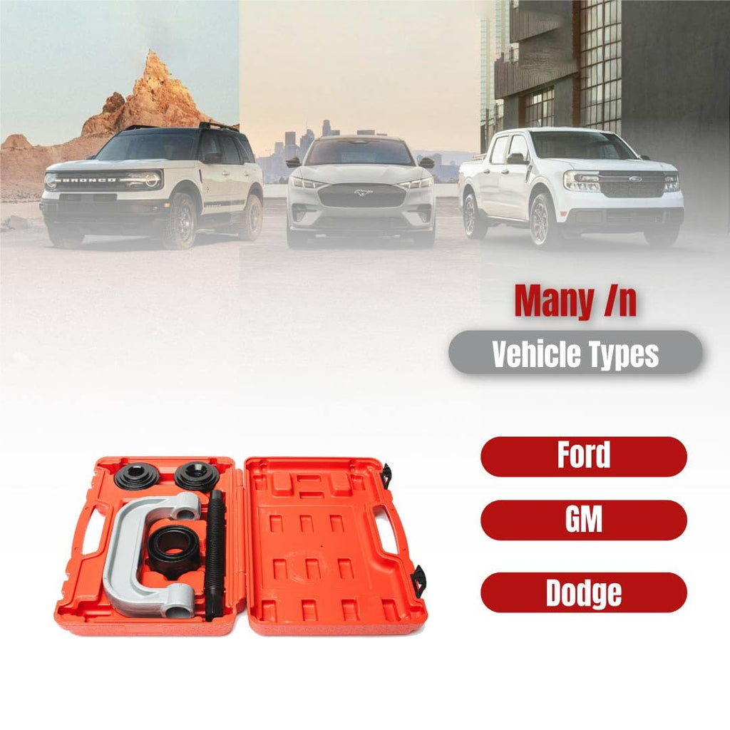 Forged Ball Joint Press Kit with Case C20178
