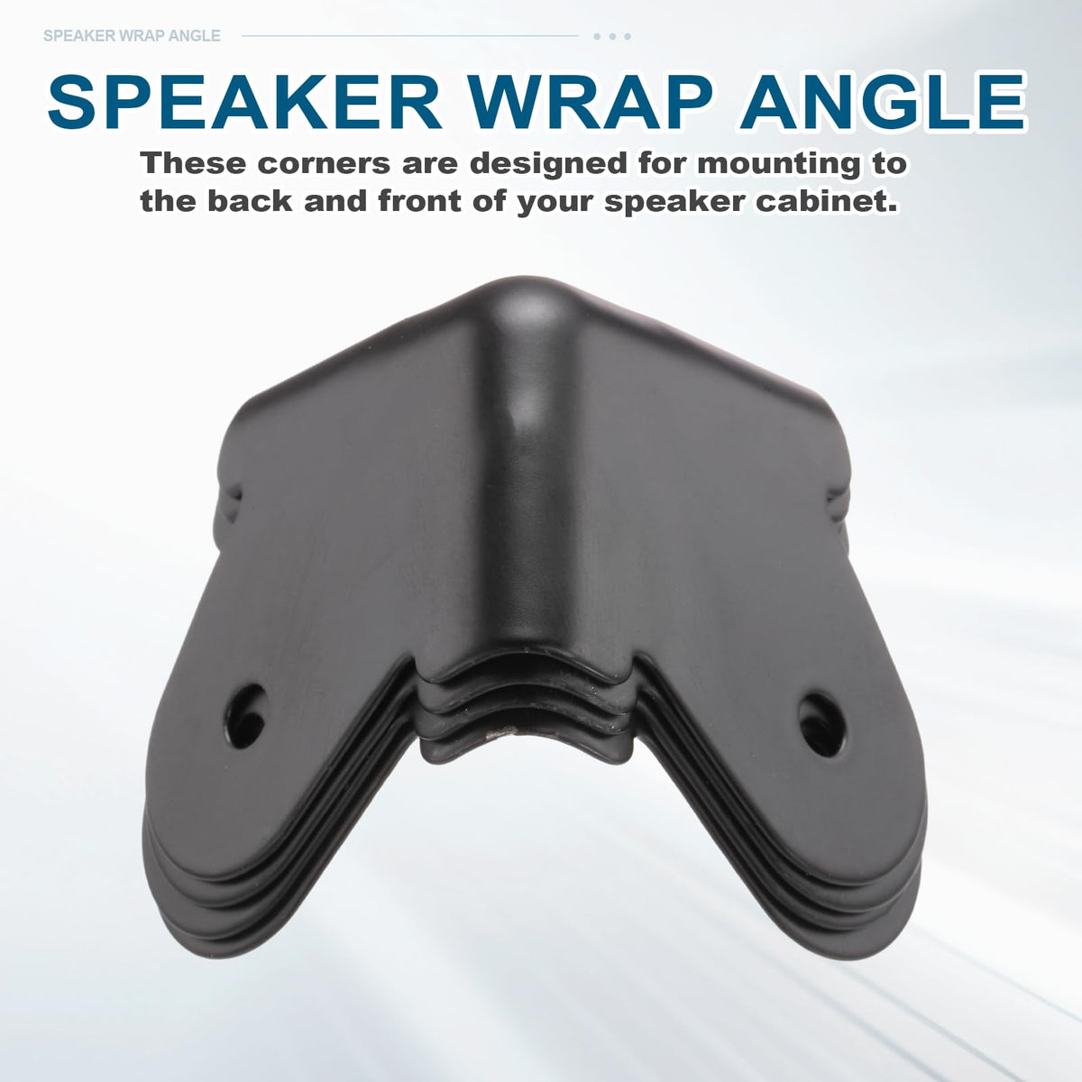 4 Pcs Metal Speaker Cabinet Corners Protector C792