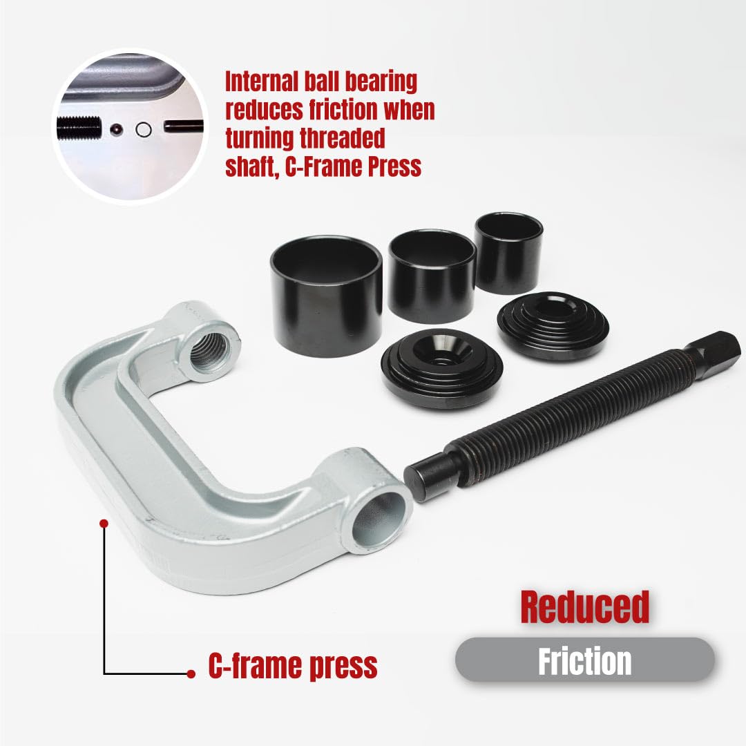 Forged Ball Joint Press Kit with Case C20178