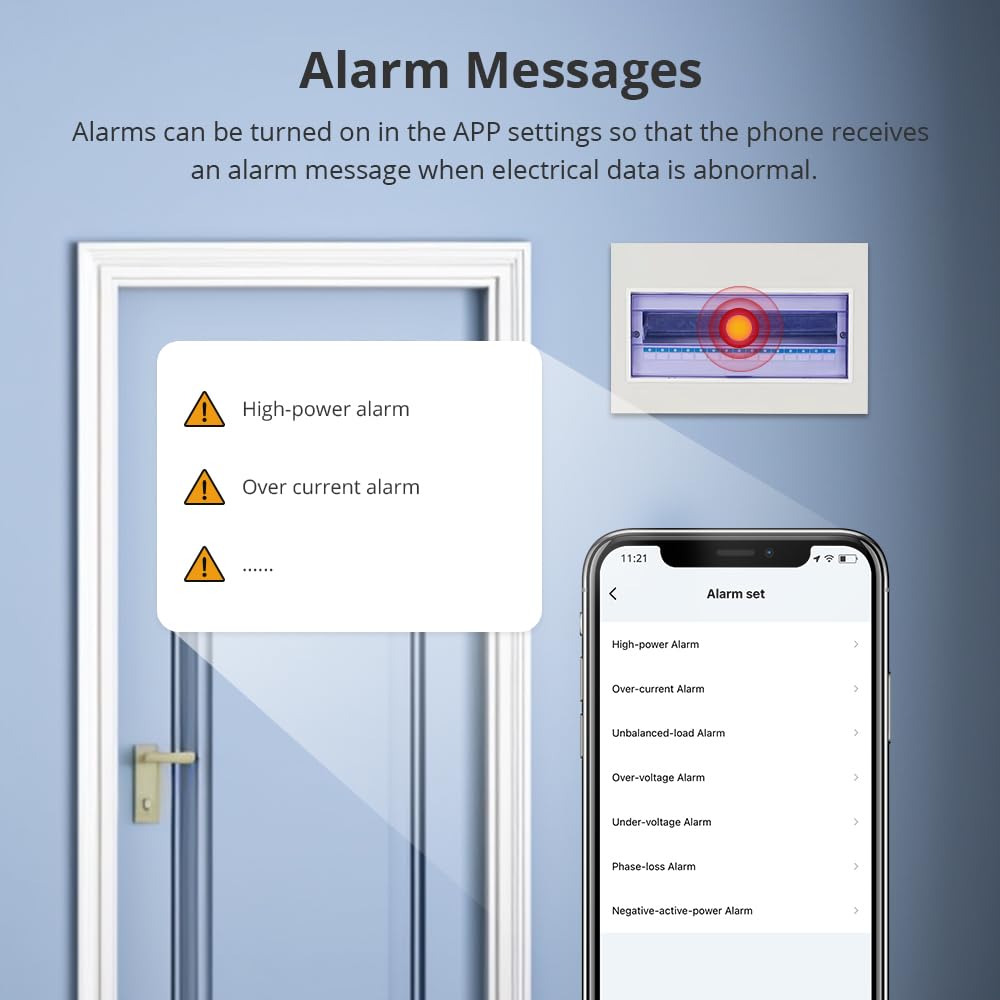 WiFi Home Energy Monitor with 2 x 120A CTs R3614