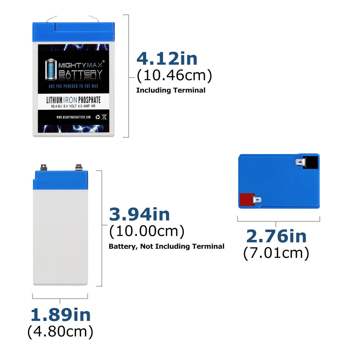 6V 4.5AH Lithium Replacement Battery Q779