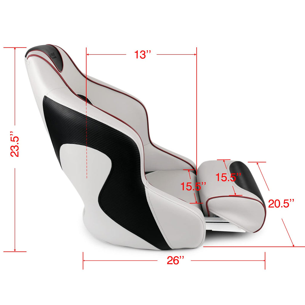 Two Tone Captains Bucket Boat Seat Y385428