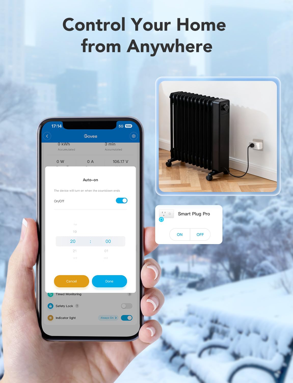 Smart Plug with Energy Monitoring, 1 Pack K9207