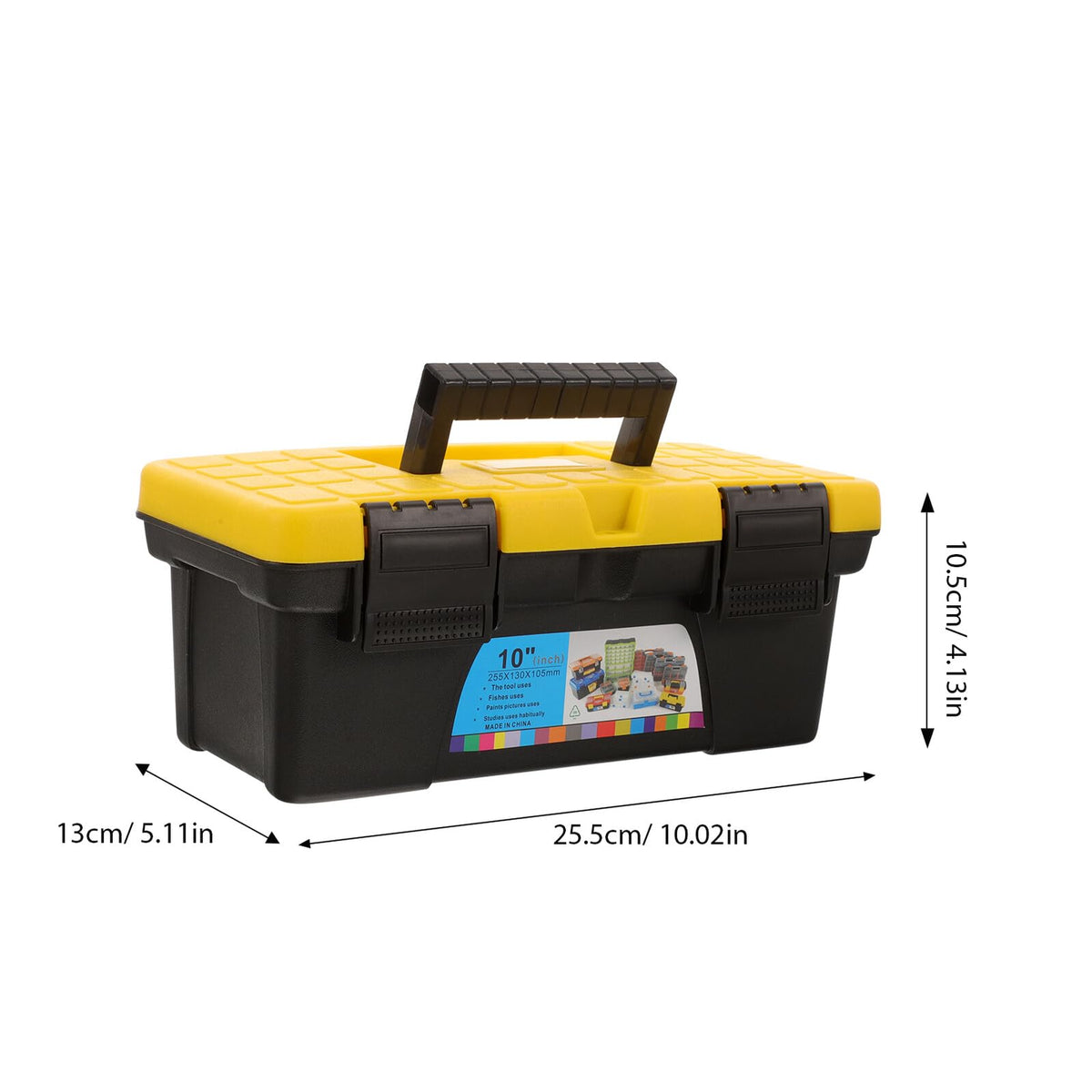 10 Inch Plastic Tool Box Organizer R7756