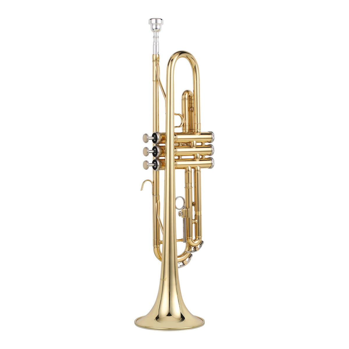 Gold Trumpet with Case, 7C Mouthpiece and Cleaning Kit J947