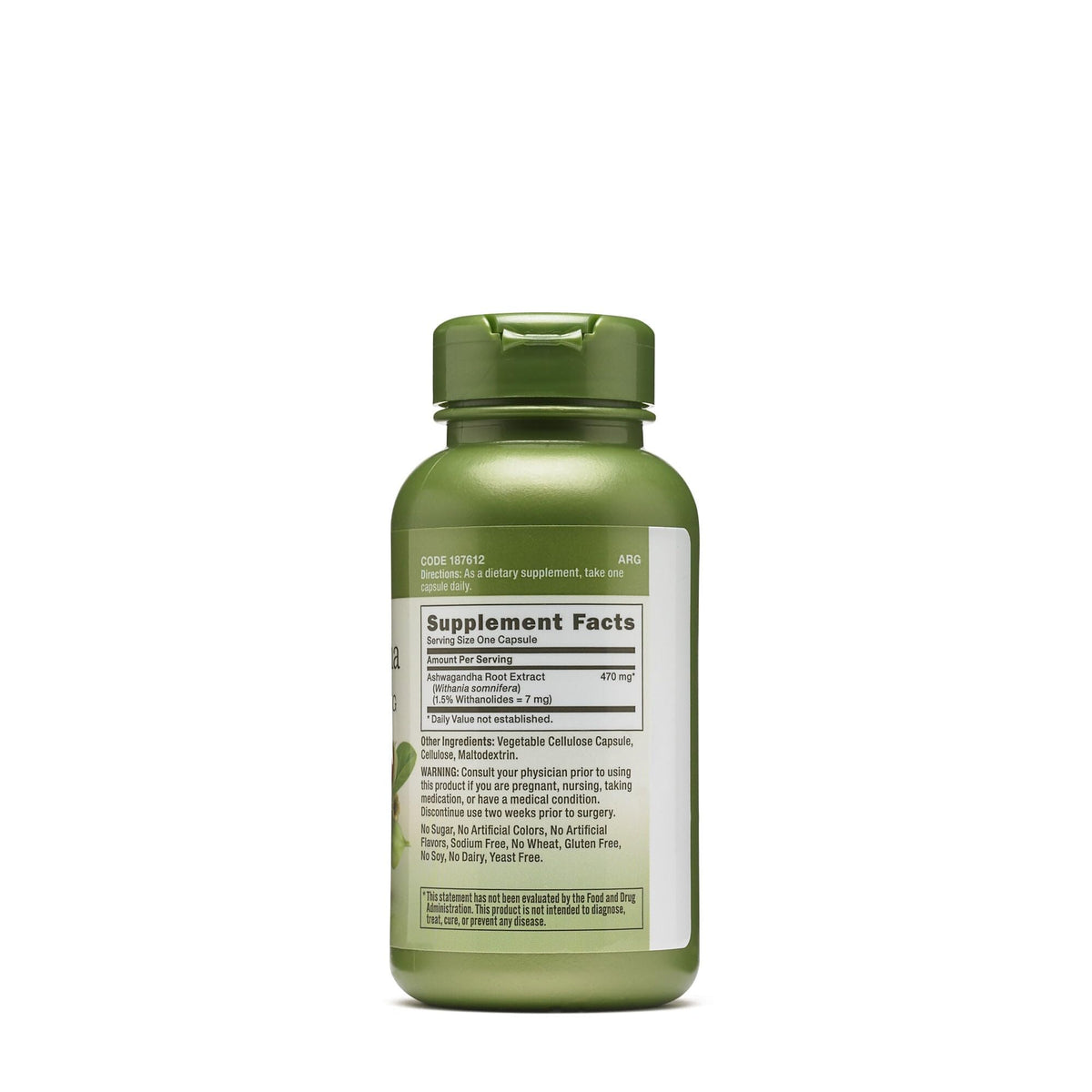 Ashwagandha Extract 470mg Vegetarian U69761