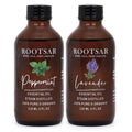 Lavender and Peppermint Essential Oils 4 Fl Oz O539078