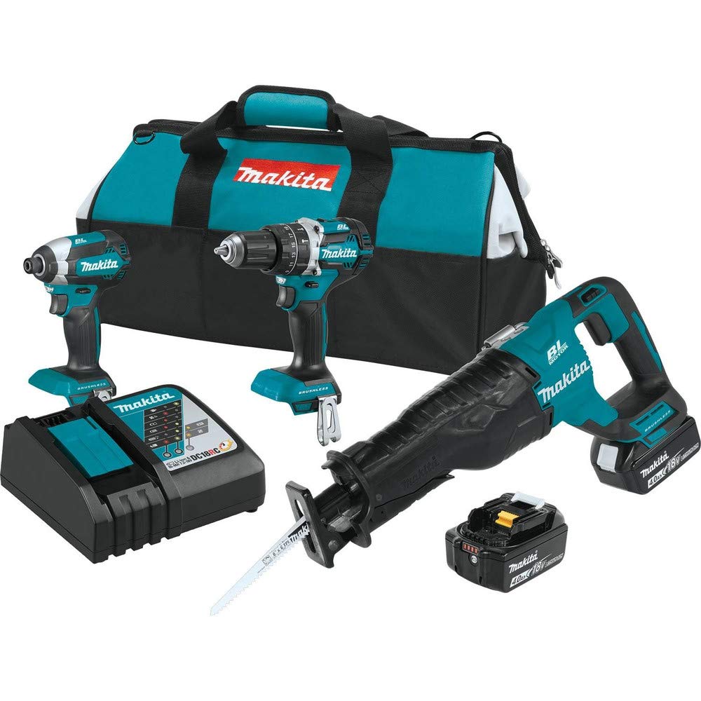 18V Lithium-Ion Brushless Cordless Combo Kit, 3 Piece S1227