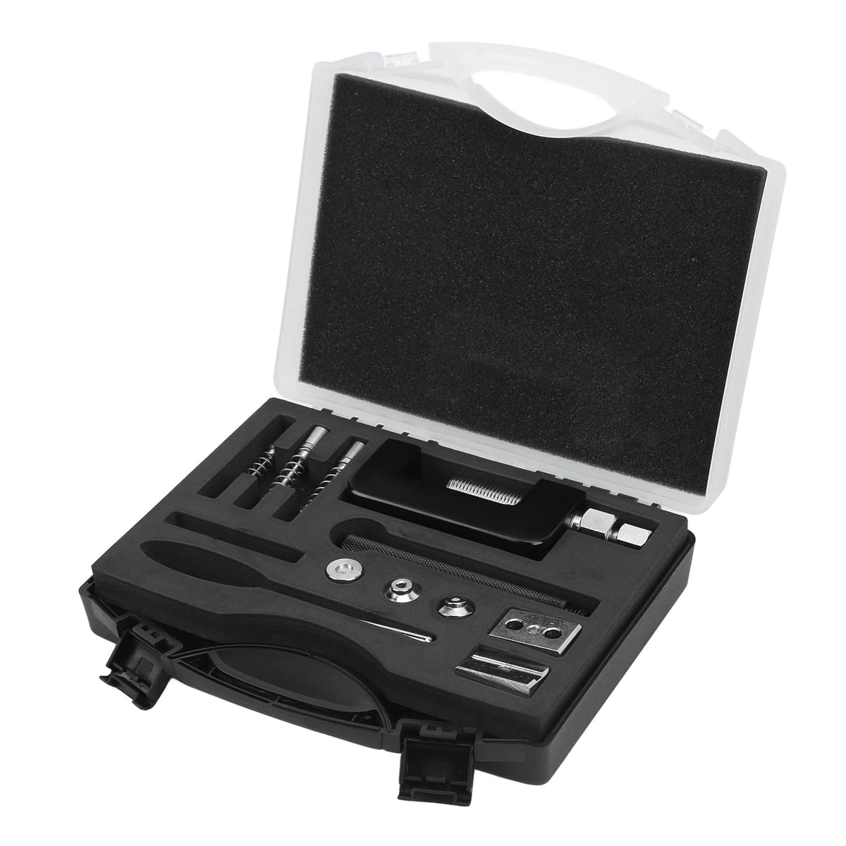 12 Pc Universal Motorcycle Chain Riveting Tool Set with Storage Box W922562