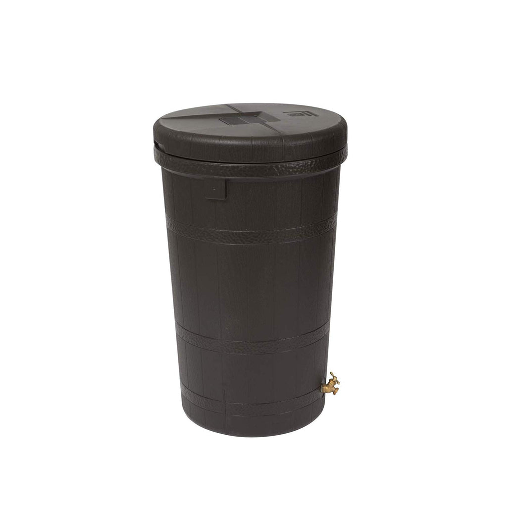 50 Gallon Oak Brown Water Collection Barrel Z73985