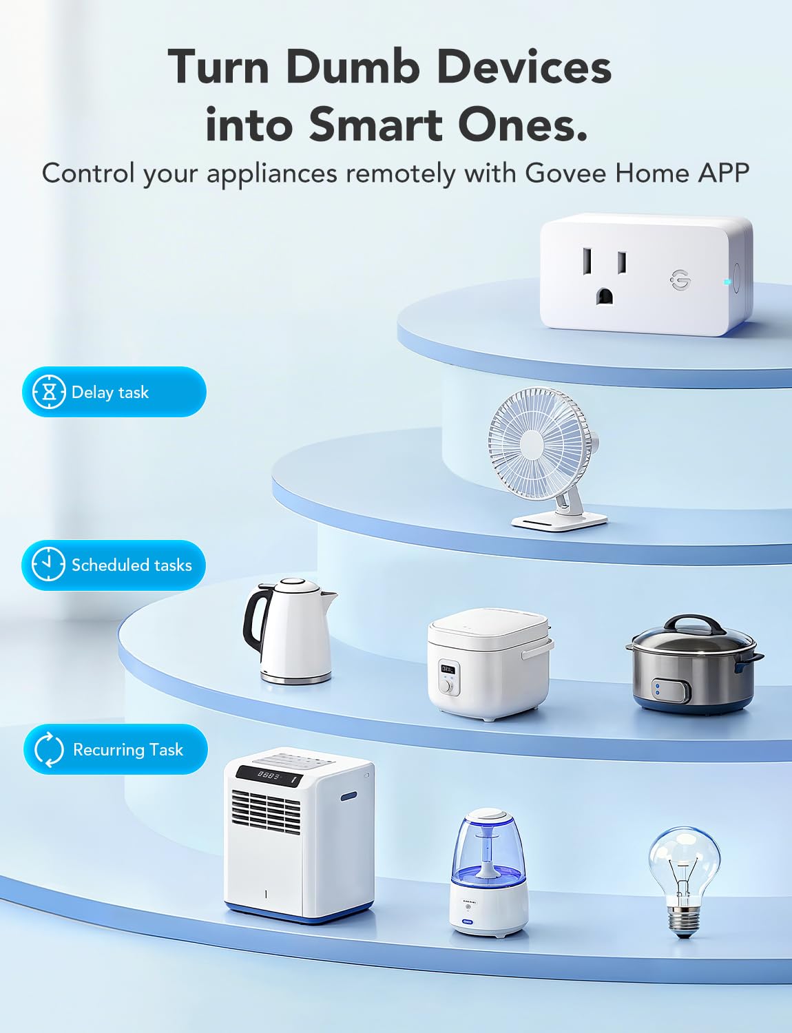 Smart Plug with Energy Monitoring, 1 Pack K9207