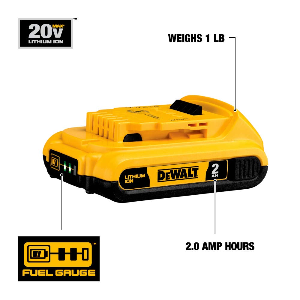 20V MAX Compact 2.0Ah Battery H776095