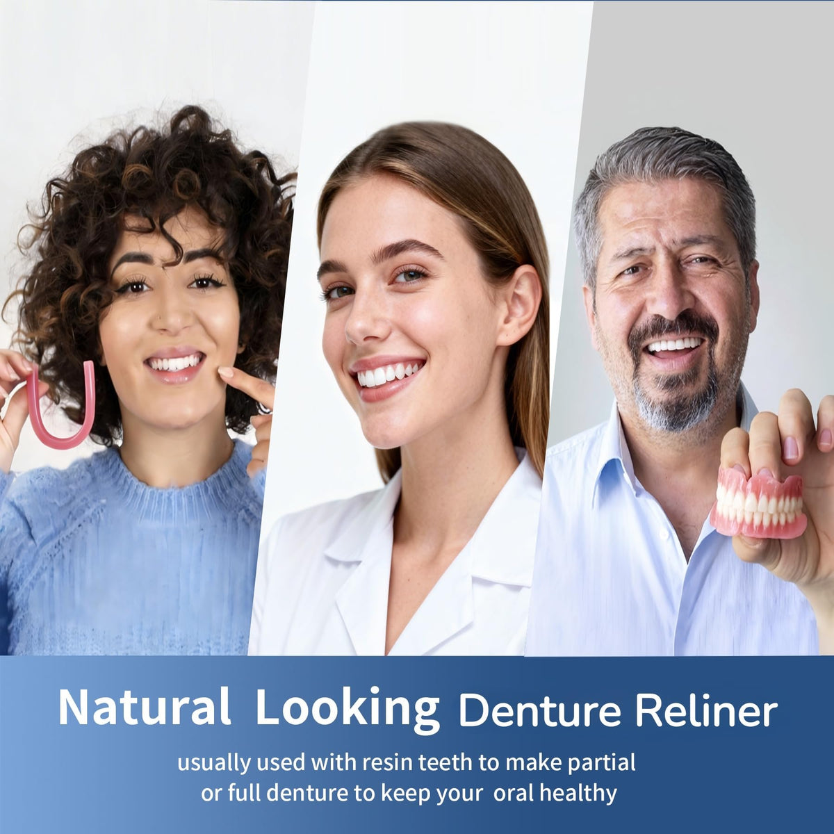Denture Reline Kit for Upper and Lower Dentures H152