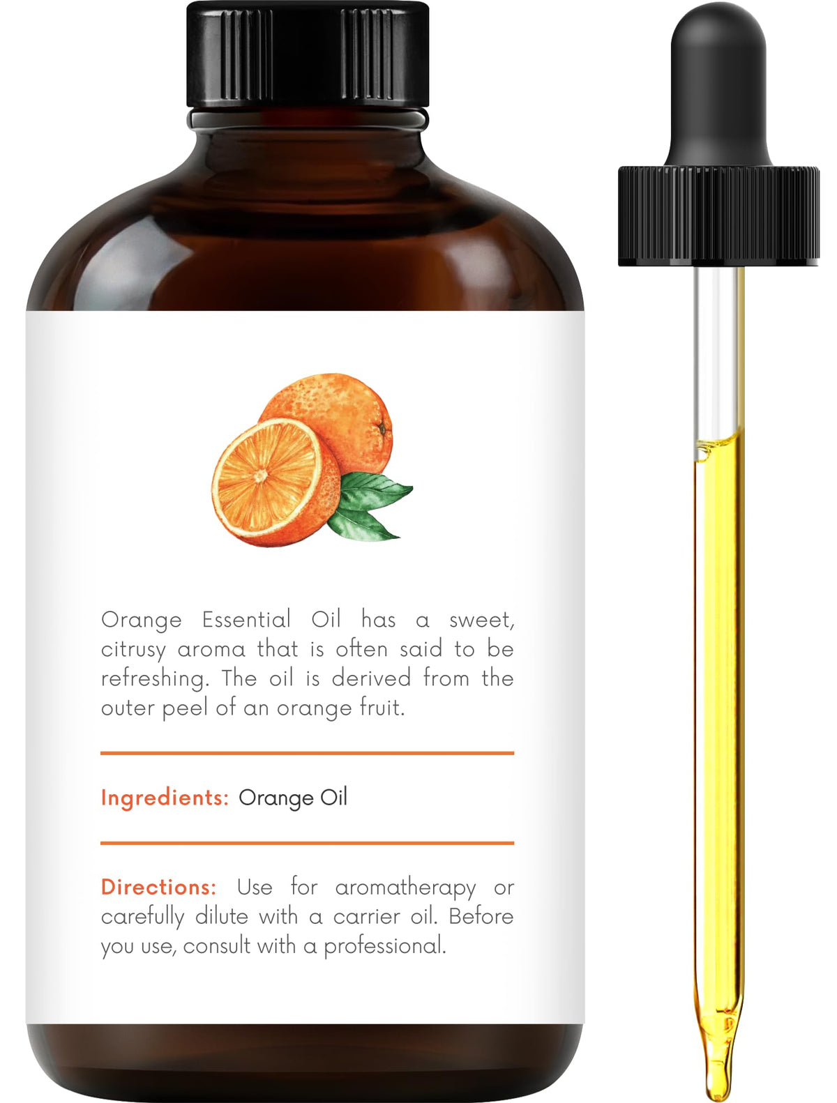 Lavender and Orange Essential Oils 2 x 4 Fl Oz E5580