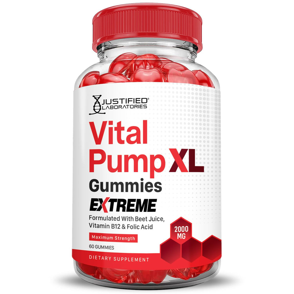 2000MG Beet Juice ACV Pomegranate B12 Vegan Non GMO Gummies U66375