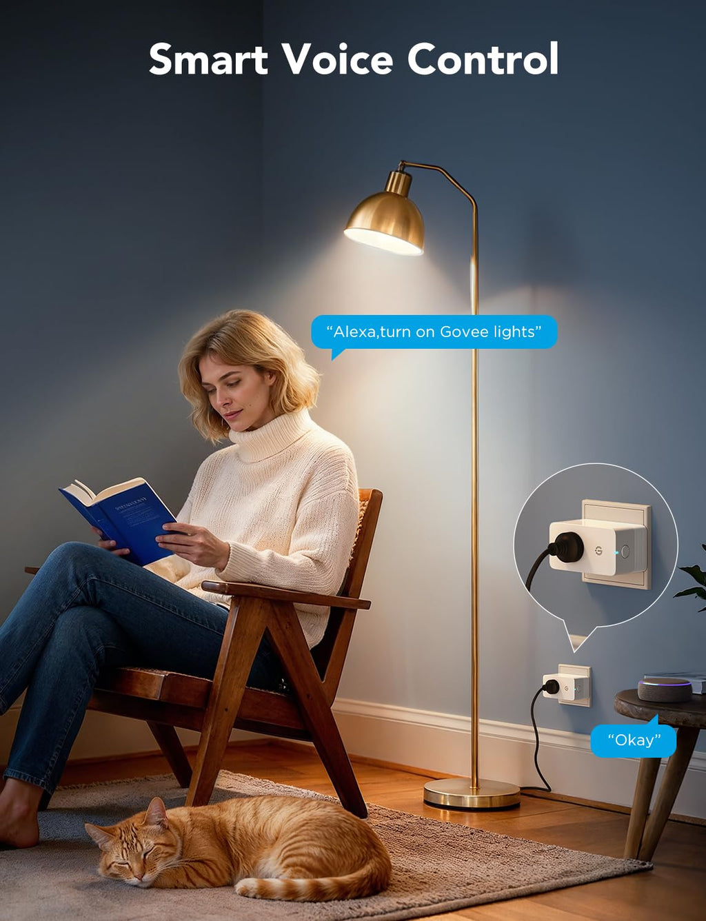 Smart Plug with Energy Monitoring, 1 Pack K9207