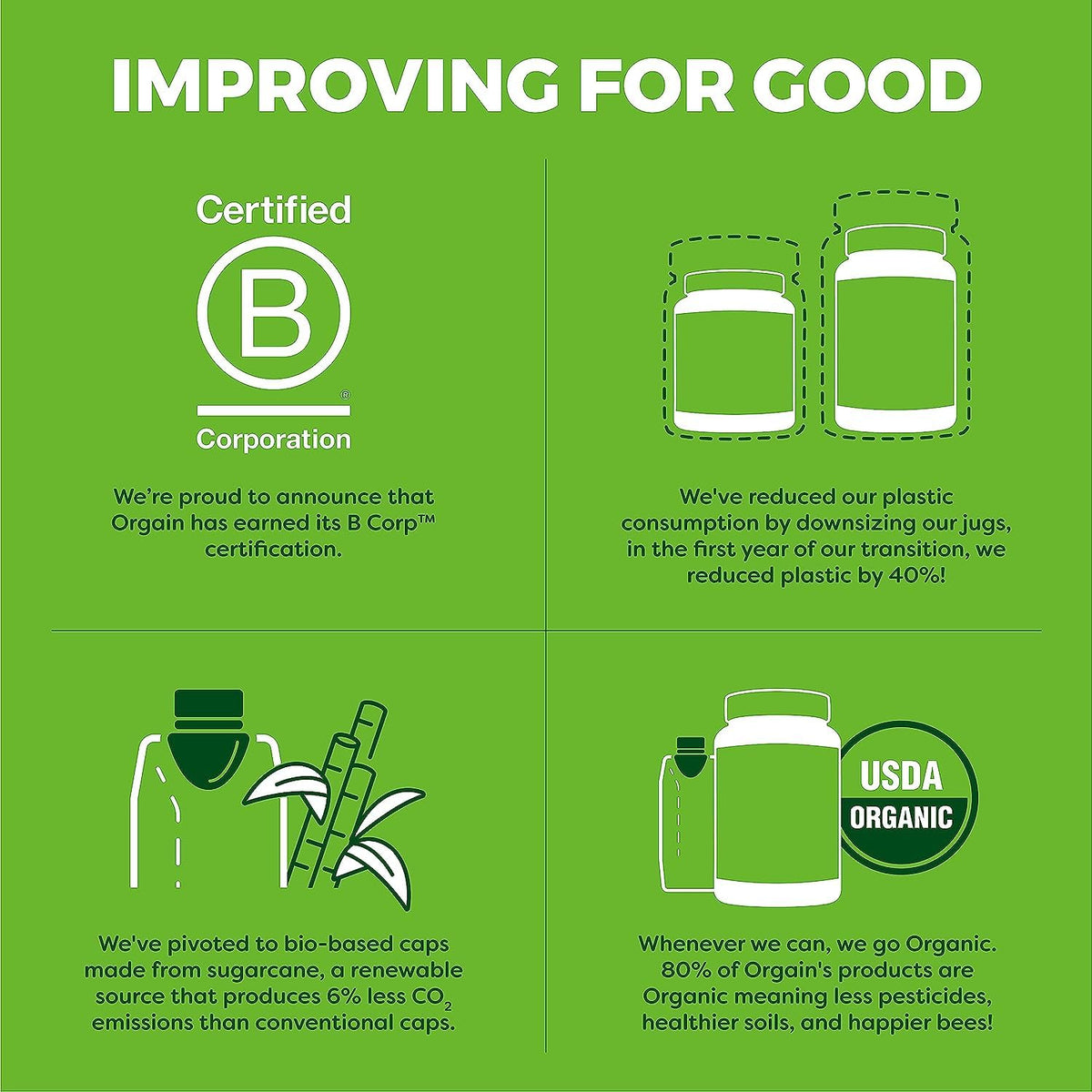 Organic Vegan Protein + Superfoods Powders Vanilla Bean X1376