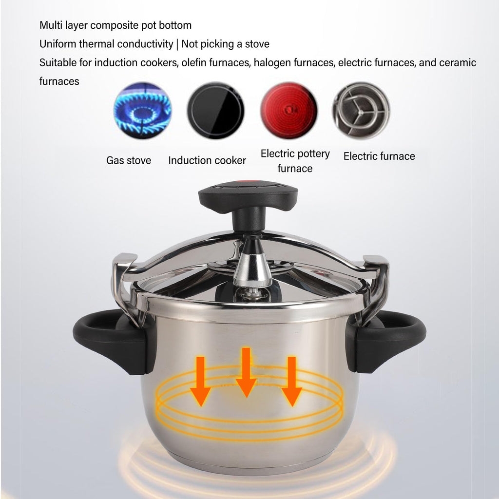 Stainless Steel 3L Pressure Cooker Y710