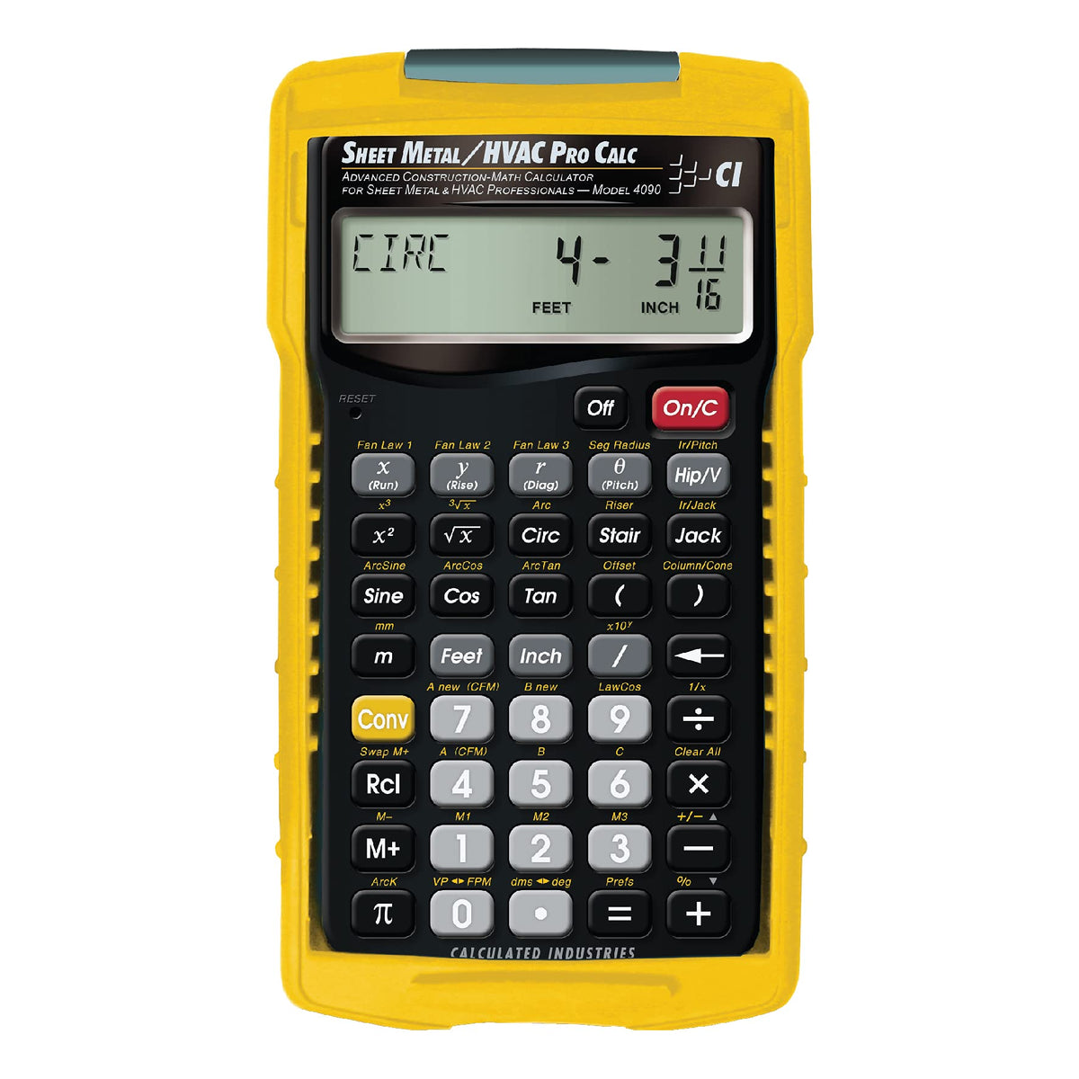 Sheet Metal HVAC Calculator B877021