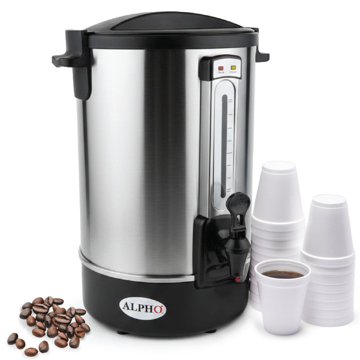 100 Cups Stainless Steel Electric Coffee Urn Y67277