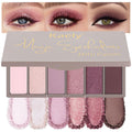 6 Colors Mini Rose Pink Eyeshadow Palette T971023