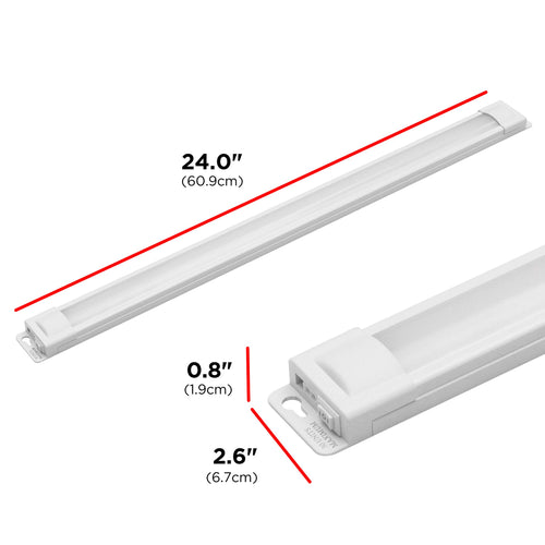 24 Inch Plug in Under Cabinet Light 2700K Y8958