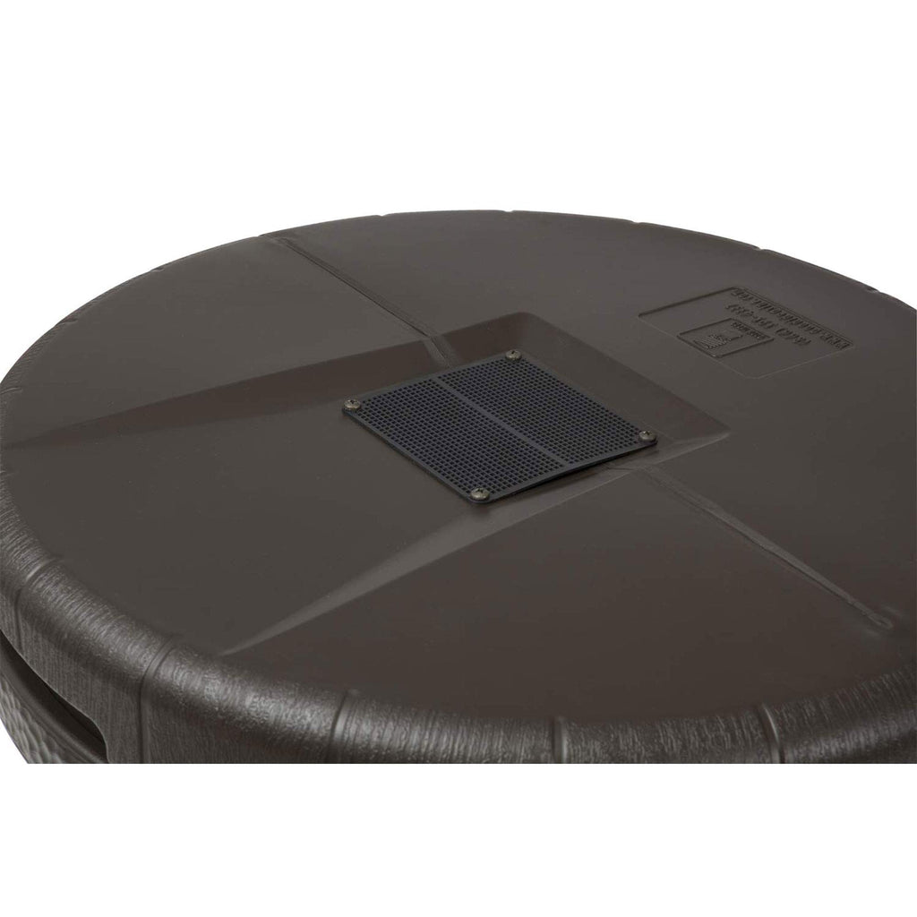 50 Gallon Oak Brown Water Collection Barrel Z73985