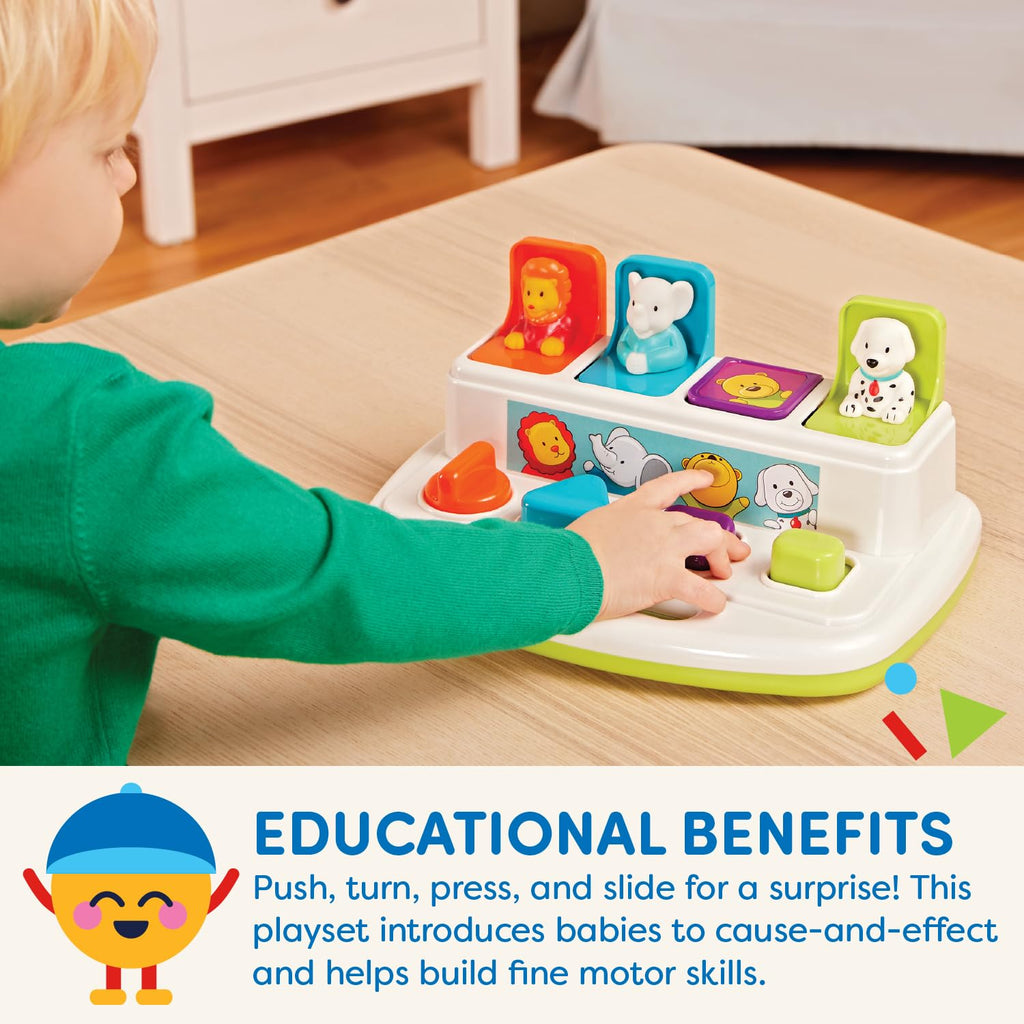 Pop-Up Animal Toy F1360