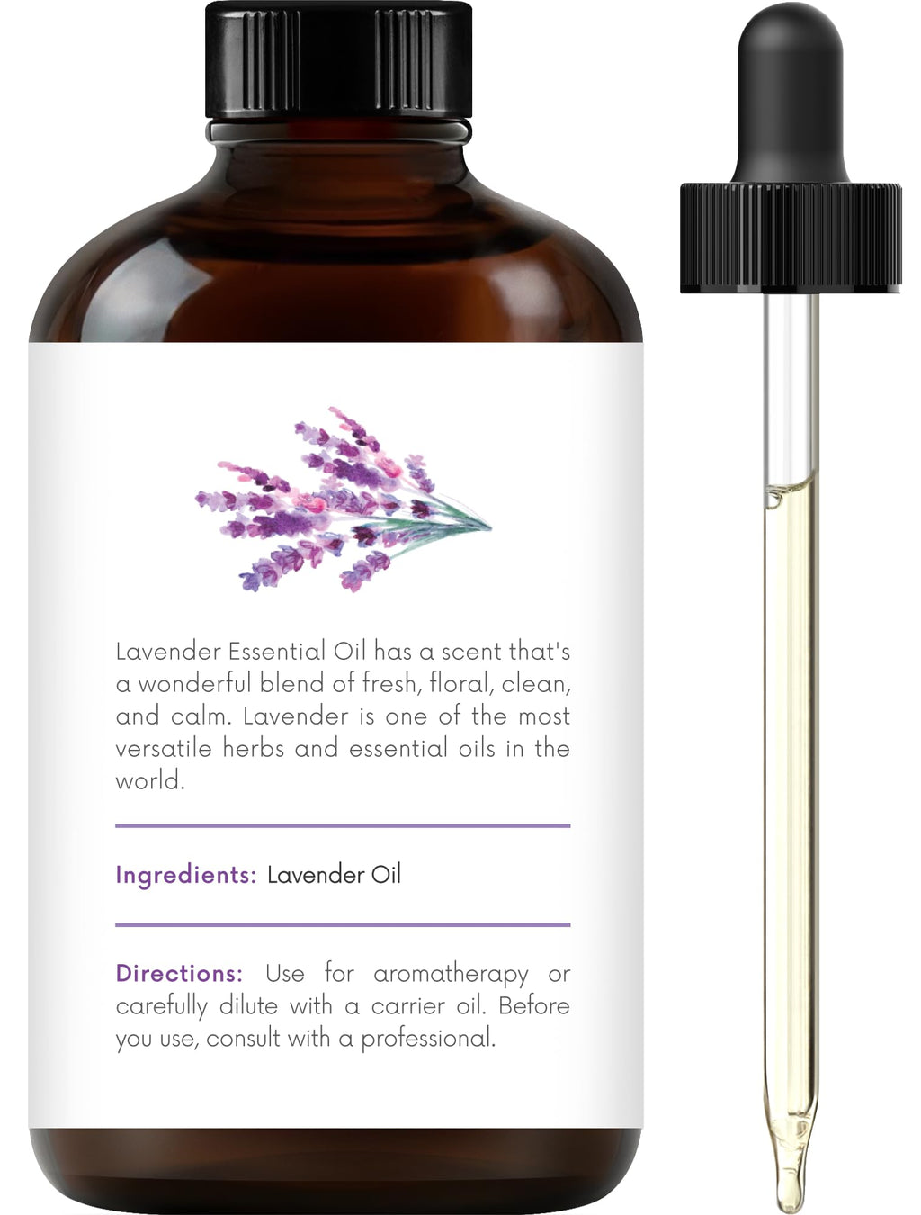 Lavender and Orange Essential Oils 2 x 4 Fl Oz E5580