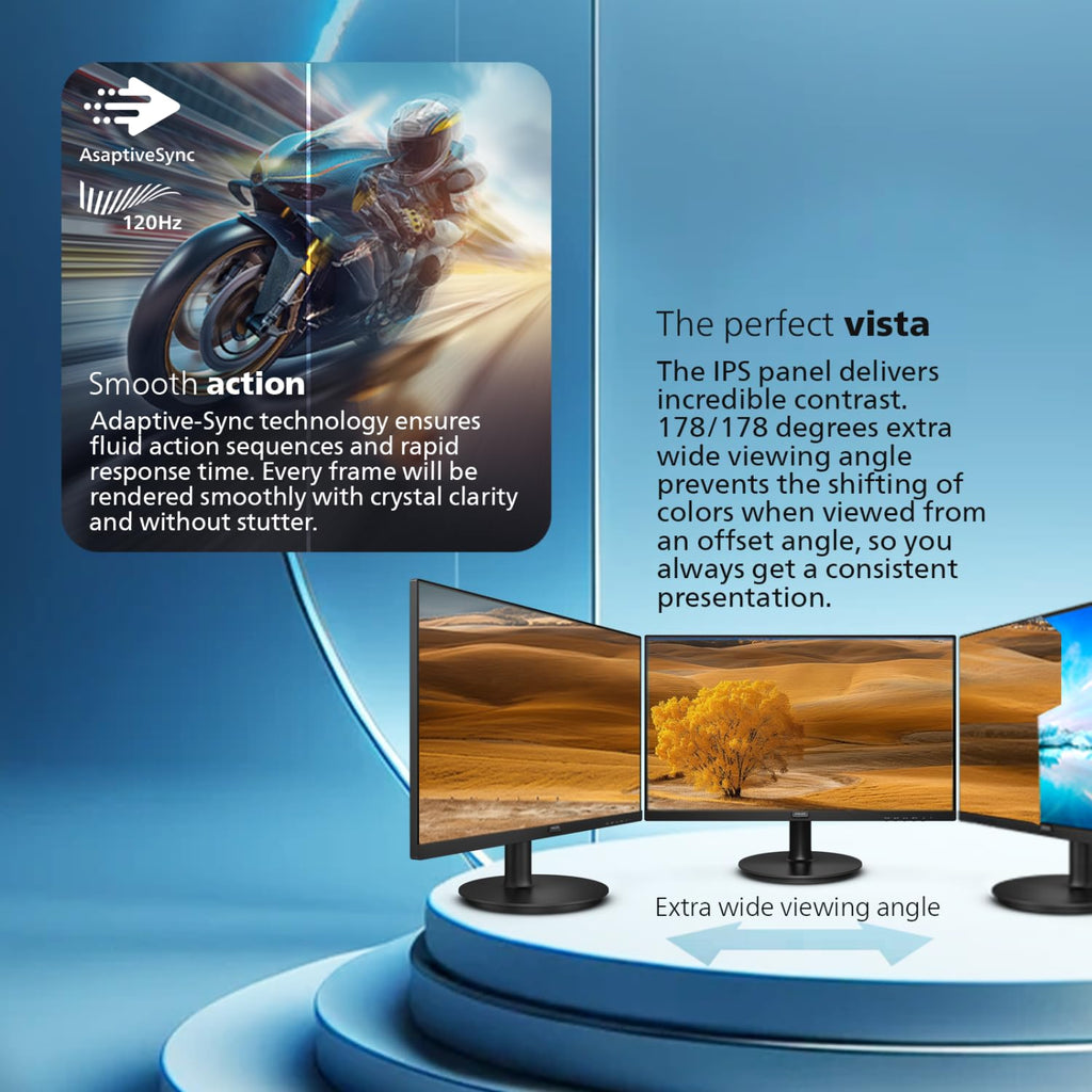 24 Inch FHD 120Hz IPS Computer Monitor V237