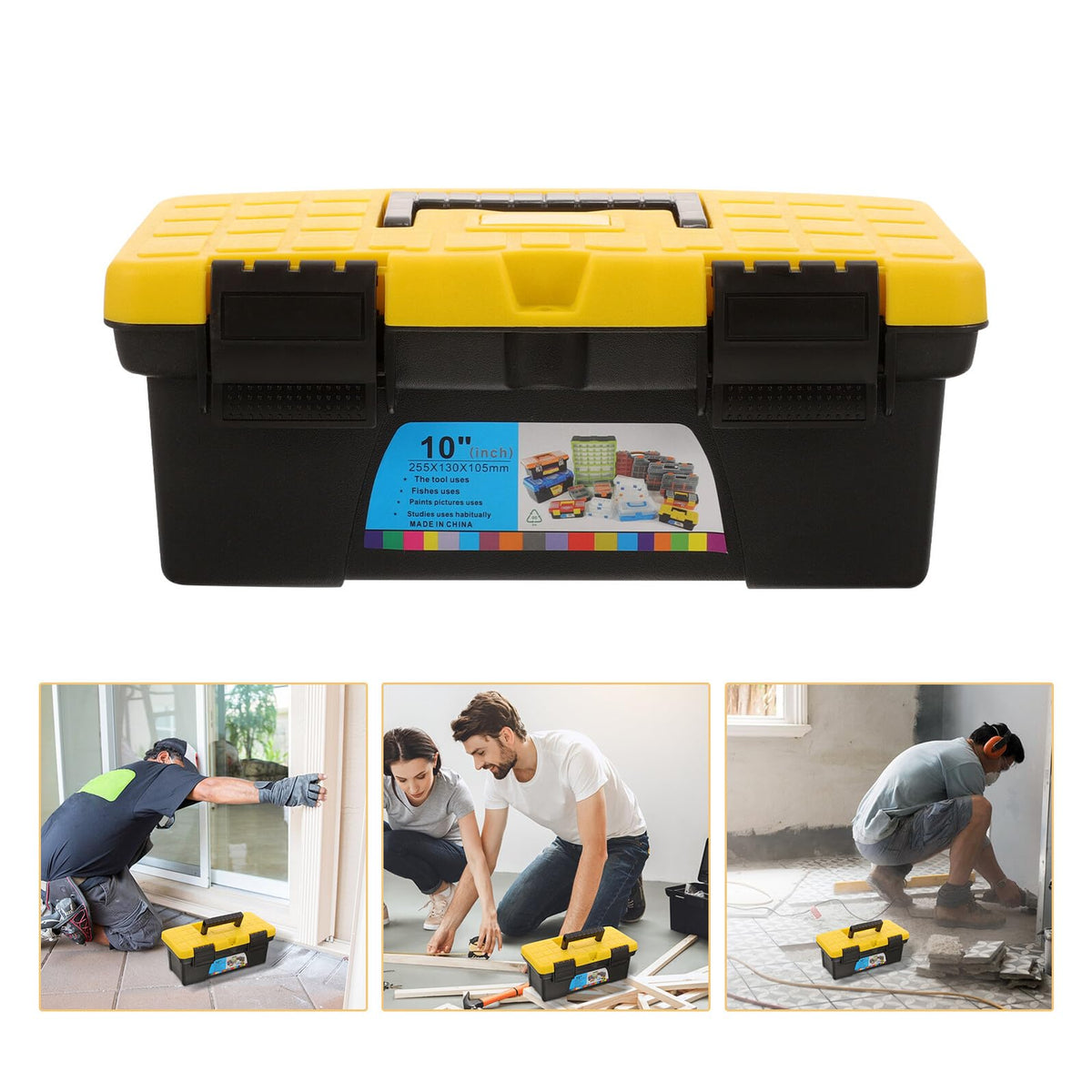 10 Inch Plastic Tool Box Organizer R7756