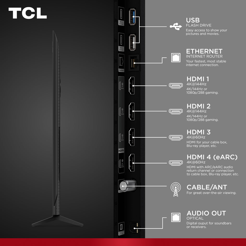 85-Inch 4K QLED Smart TV I6439