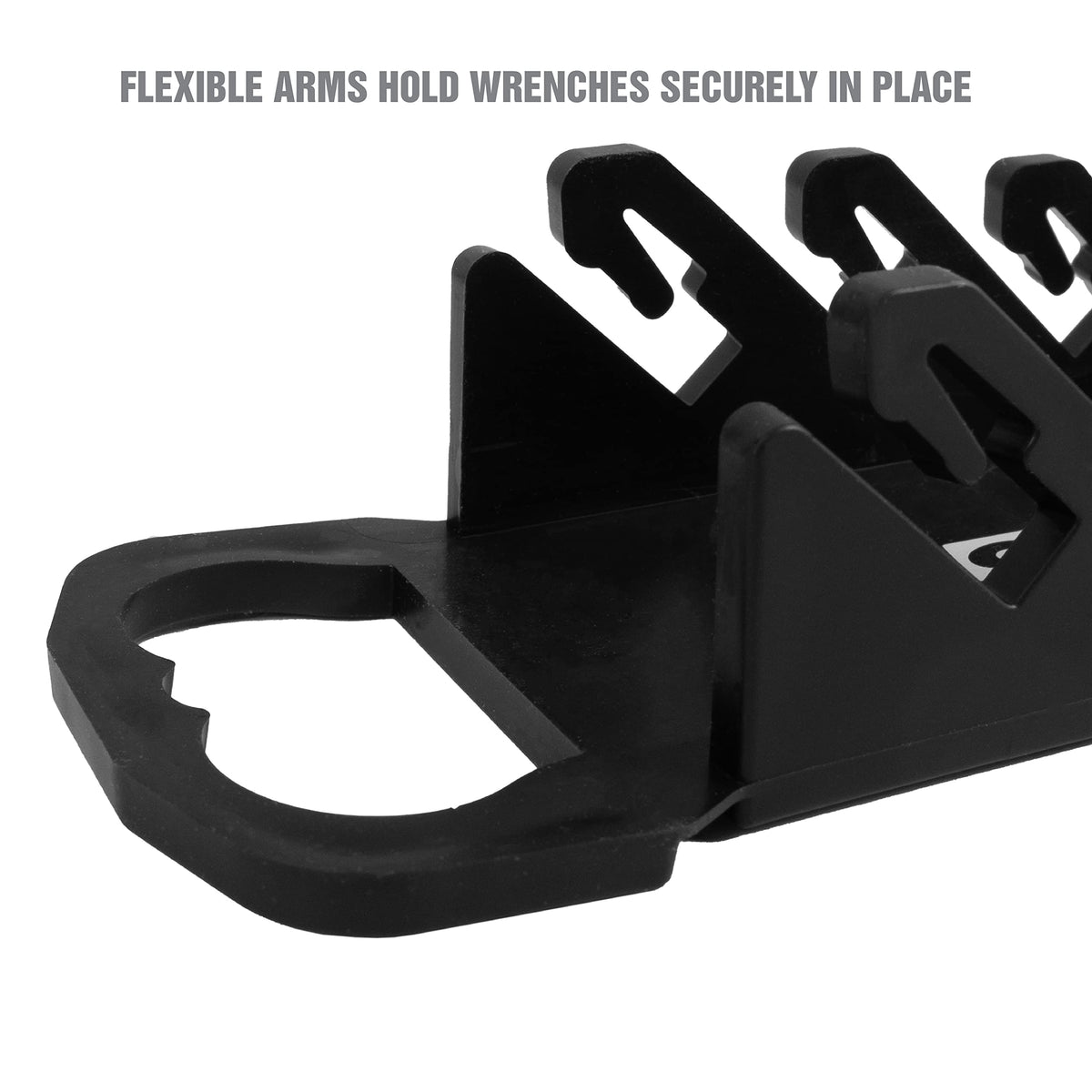 Black 10 Inches Wrench Organizer I6718