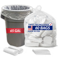65 Gallon Heavy Duty Trash Bags P45756