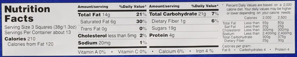 Milk Chocolate with Almonds 17.6 oz I264